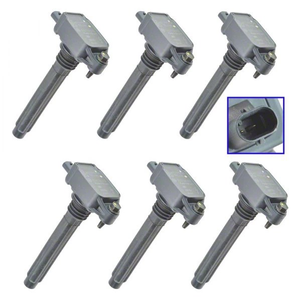Jeep Wrangler 6-Piece Ignition Coil Set (12-18 3.6L Jeep Wrangler JK