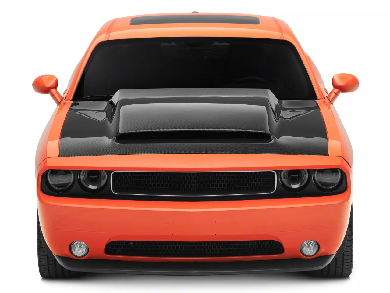 Anderson Composites Challenger TypeDP Cowl Hood; Carbon Fiber AC