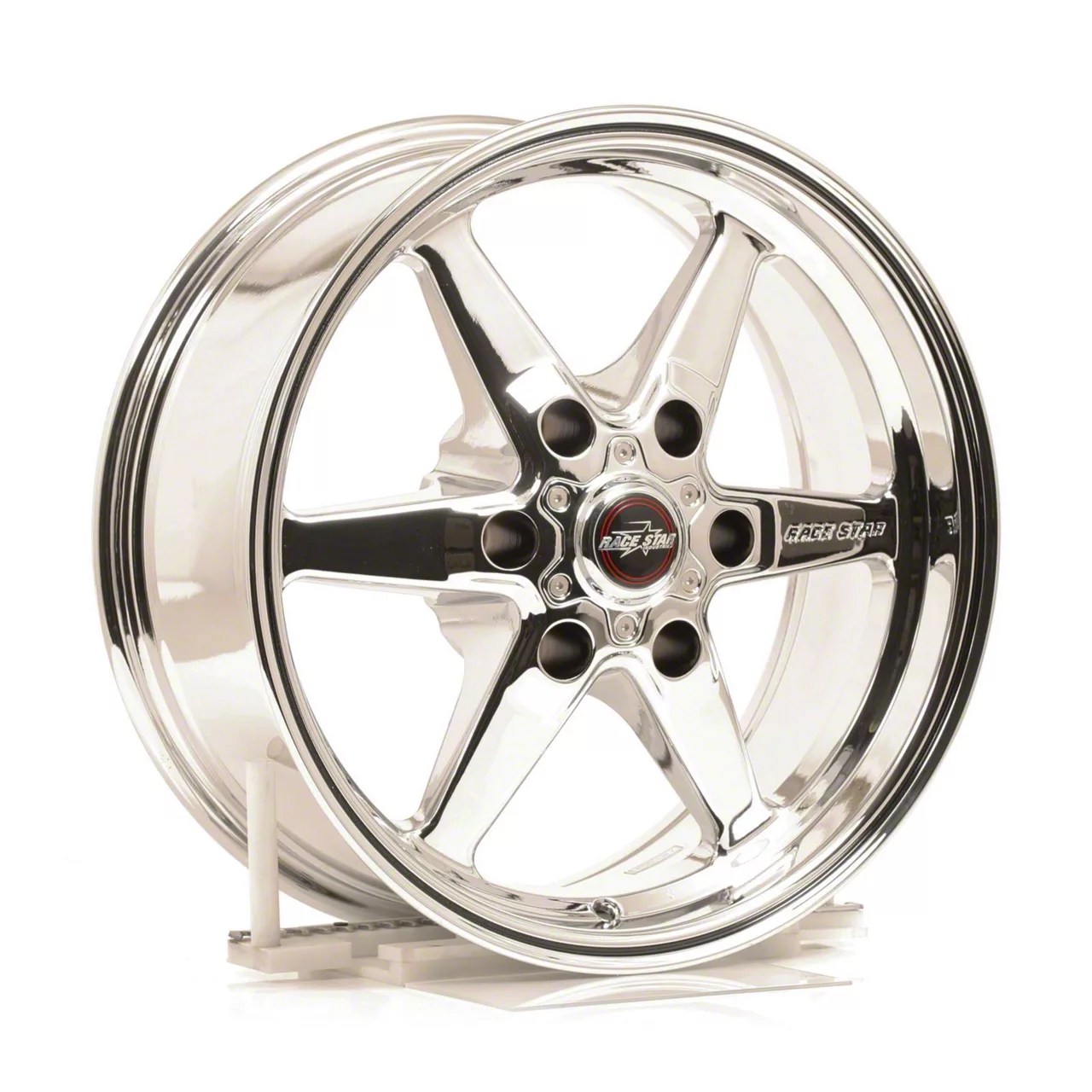 Race Star 93 Truck Star Chrome Wheel; Front Only; 17x7; 0mm
