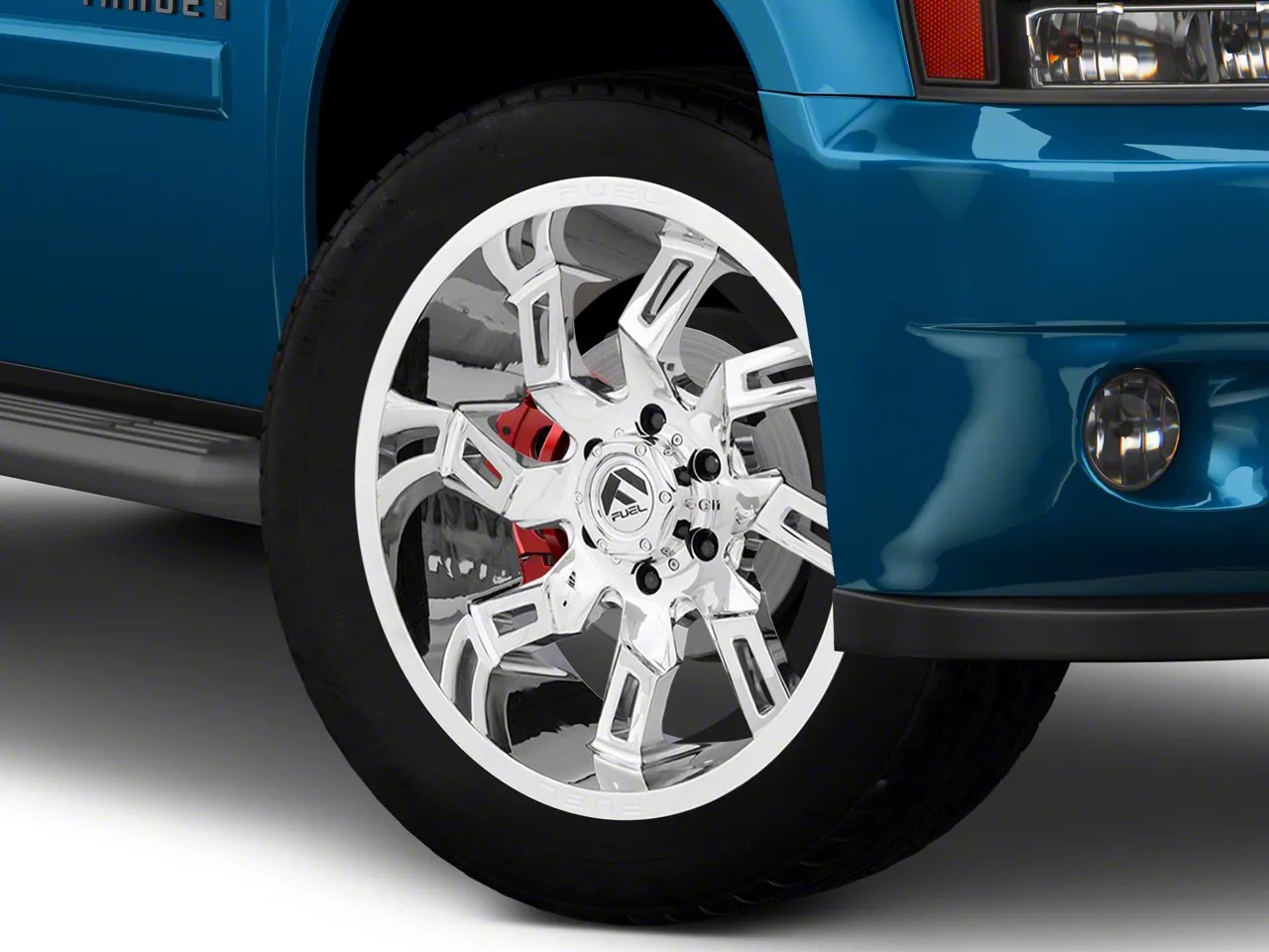 Fuel Wheels Tahoe Lockdown Chrome 6Lug Wheel; 22x10; 18mm Offset