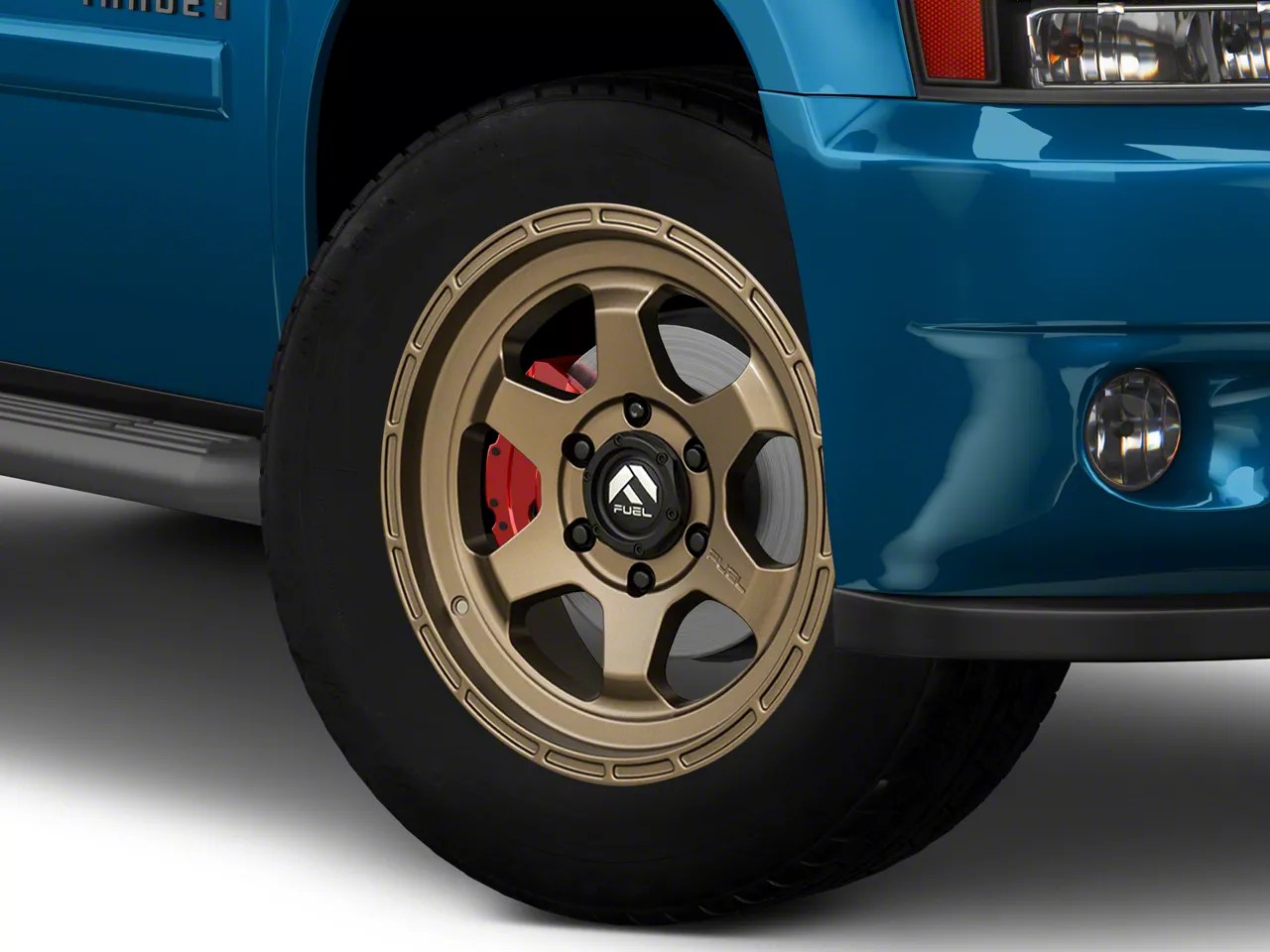 Fuel Wheels Tahoe Shok Matte Bronze 6Lug Wheel; 20x9; 1mm Offset