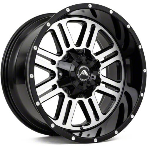 American OffRoad Wheels Toyota 4Runner A106 Gloss Black Machined 6