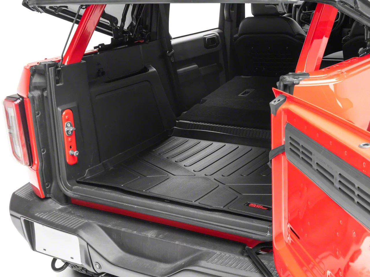 Rough Country Bronco Heavy Duty Cargo Liner; Black M5170 (2124 Bronco