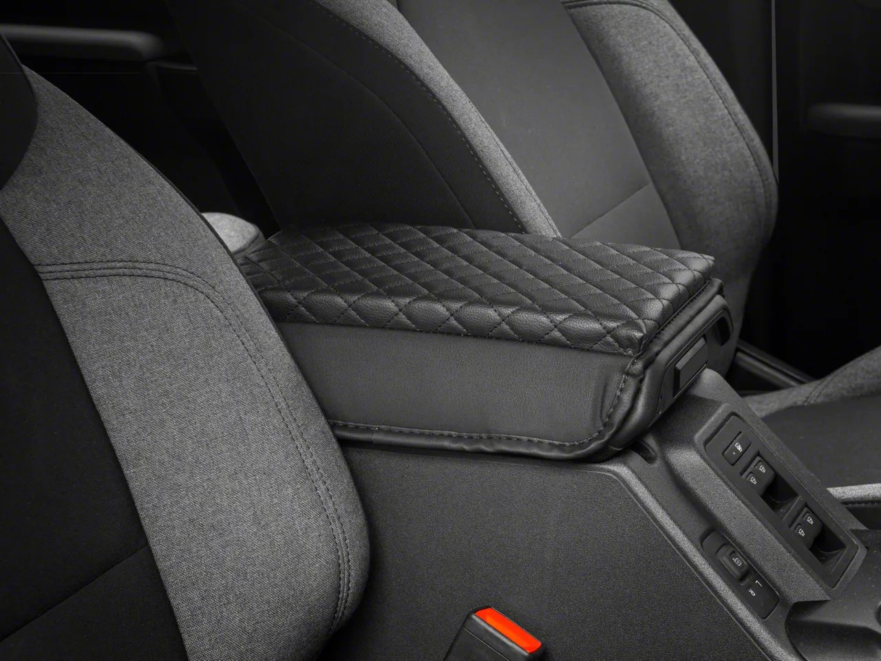 RedRock Bronco Arm Rest Cover; Faux Leather FB15472 (2124 Bronco