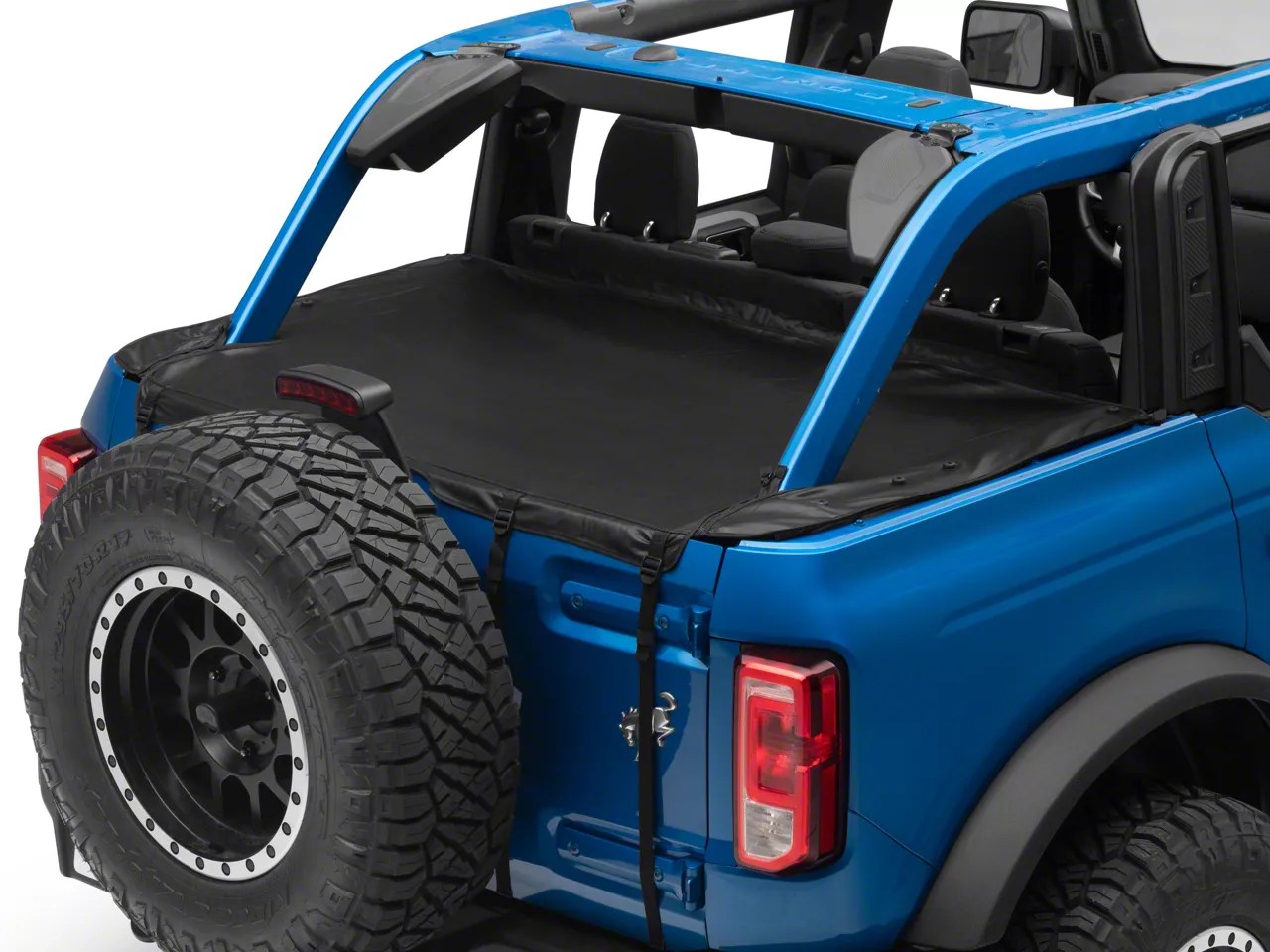 RedRock Bronco Cargo Tonneau Cover FB26946 (2124 Bronco 4Door) Free