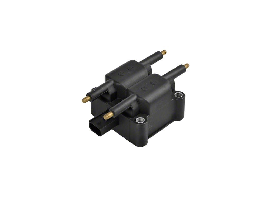 Jeep Wrangler Ignition Coil; Black; Single (03-06 2.4L Jeep Wrangler TT