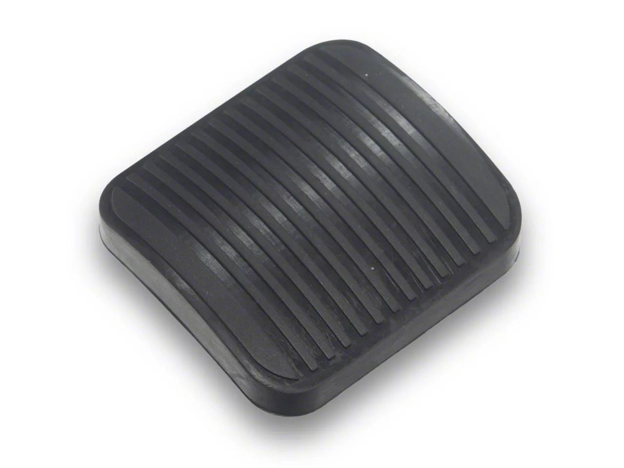 Jeep Wrangler Brake Pedal Pad; Manual Transmission Clutch or Brake