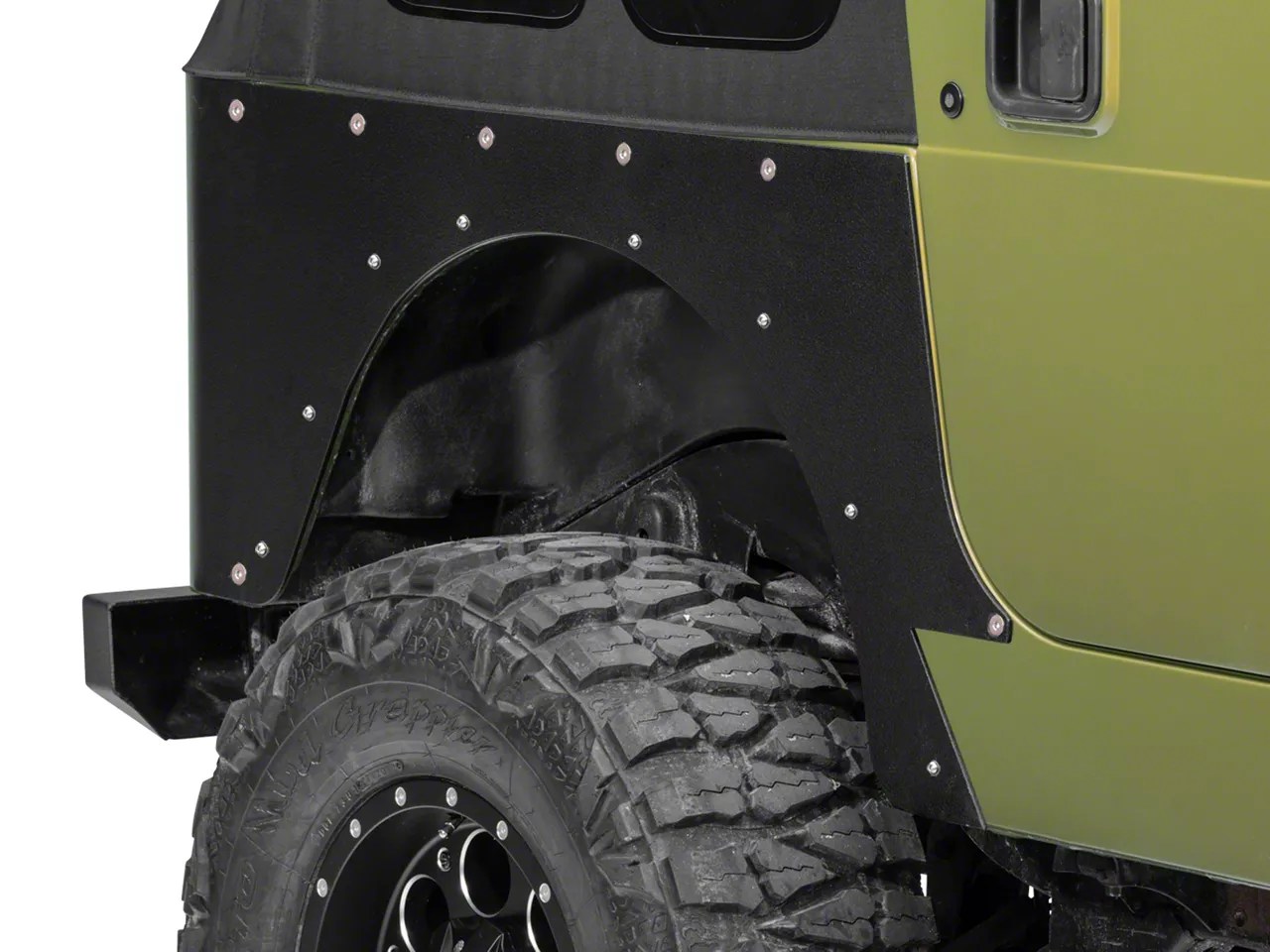 Barricade Jeep Wrangler Corner Guard J100297 (9706 Jeep Wrangler TJ