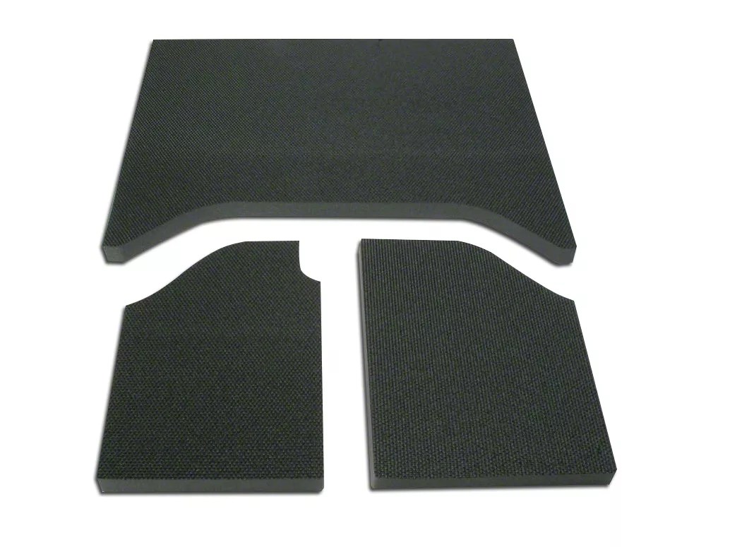 Boom Mat Jeep Wrangler Sound Deadening Headliner; Black 050132 (0710