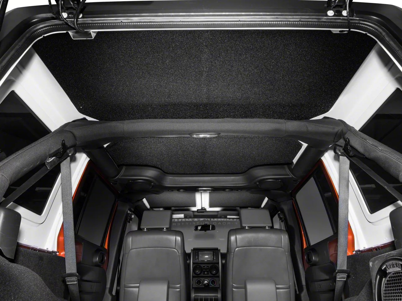 Boom Mat Jeep Wrangler Sound Deadening Headliner; Black 050131 (0710