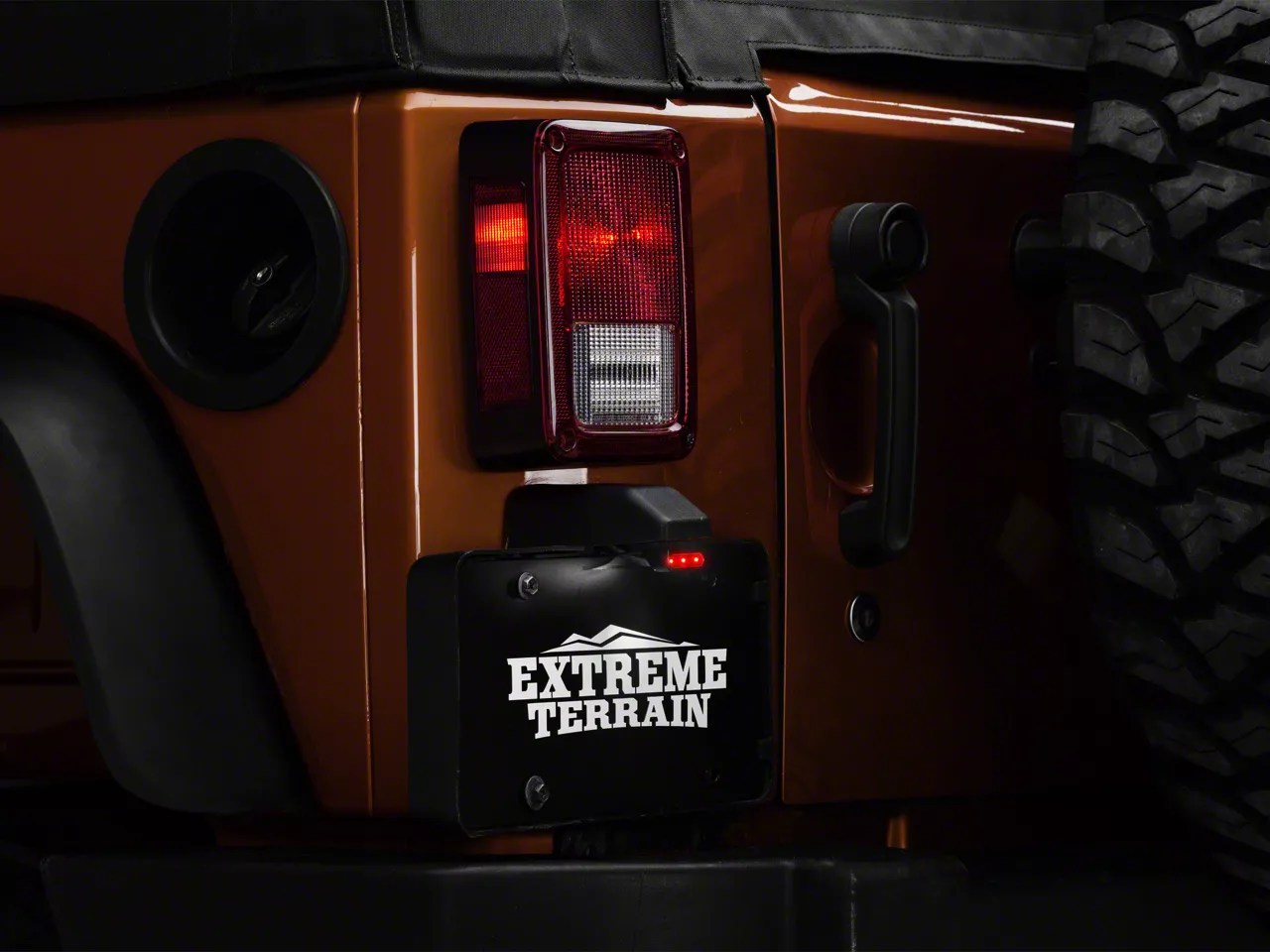 Jeep Wrangler LED License Plate Light w/ 12 in. Leads (8718 Jeep