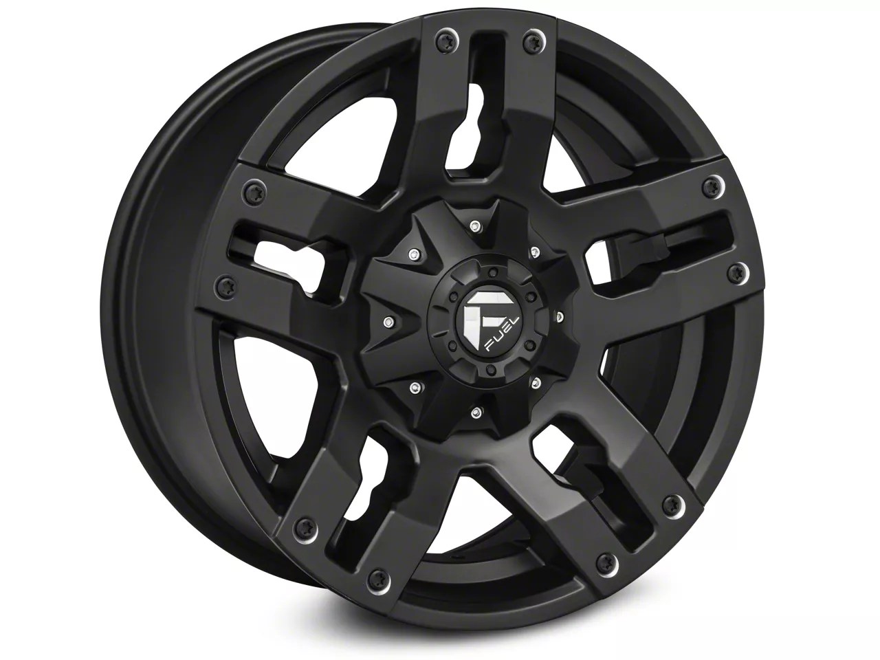 Fuel Wheels Wrangler Pump Black 18x9 D51518902650 (0717 Wrangler JK