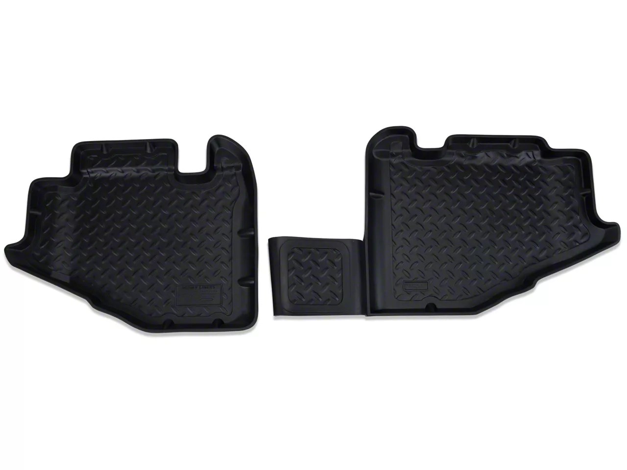 Husky Liners Jeep Wrangler Classic Second Seat Floor Liner; Black 61731 (9706 Jeep Wrangler TJ