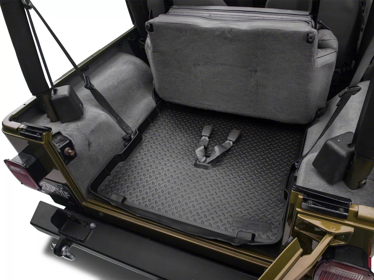 Husky Jeep Wrangler Classic Cargo Liner Black 21761 (0306 Jeep