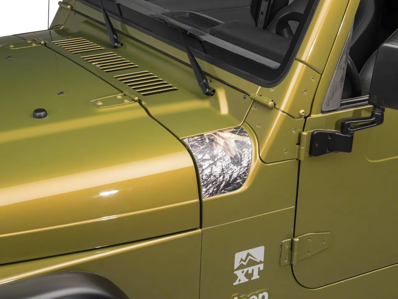 XT Graphics Wrangler Outer Cowl Decal Mossy Oak J100939 (9706 Jeep