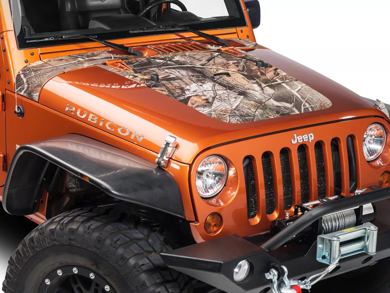 XT Graphics Jeep Wrangler Cowl/Hood Combo Decal Real Tree J100943 (07