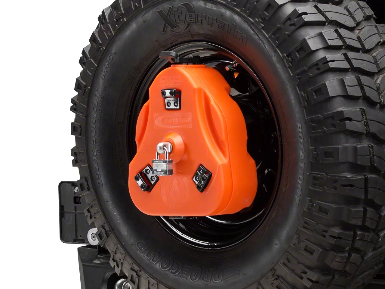 Jeep Wrangler Spare Tire Lock
