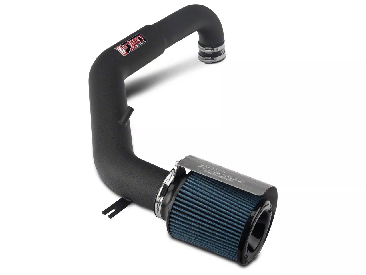 Injen Jeep Wrangler PowerFlow Cold Air Intake Wrinkle Black PF5001WB