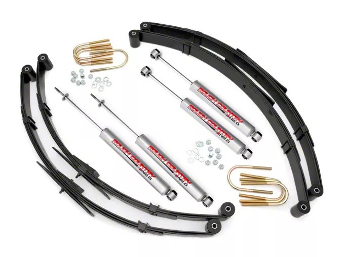 Rough Country Jeep Wrangler 2.5 in. Suspension Lift Kit w/ Shocks 615.