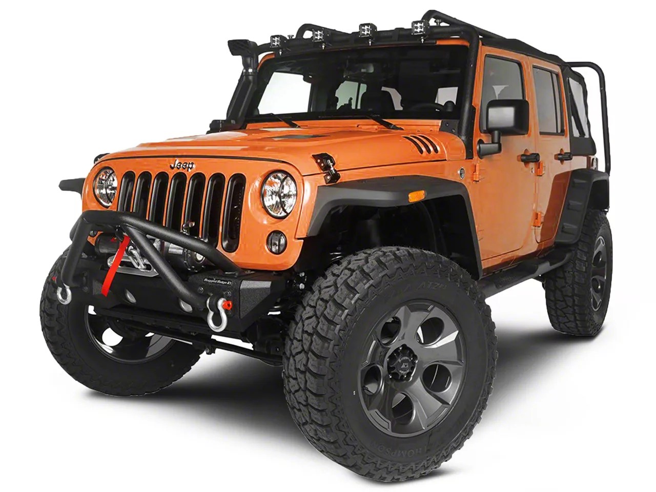 Rugged Ridge Jeep Wrangler Exploration Exterior Restyling Package 12498