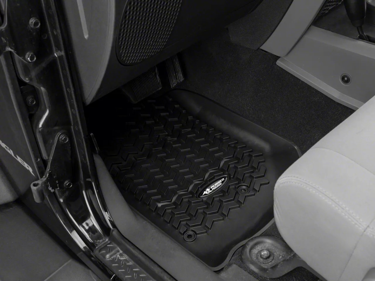 Rugged Ridge Jeep Wrangler AllTerrain Front, Rear and Cargo Floor Mats