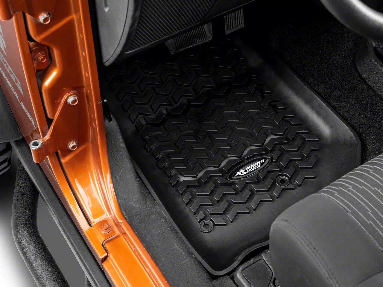 Rugged Ridge Jeep Wrangler All Terrain Front, Rear & Cargo Floor Liners