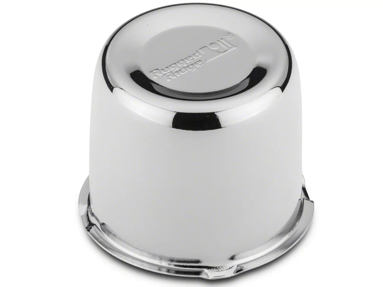 Rugged Ridge Jeep Wrangler 5x5 Steel Wheel Center Cap Chrome 15201.54