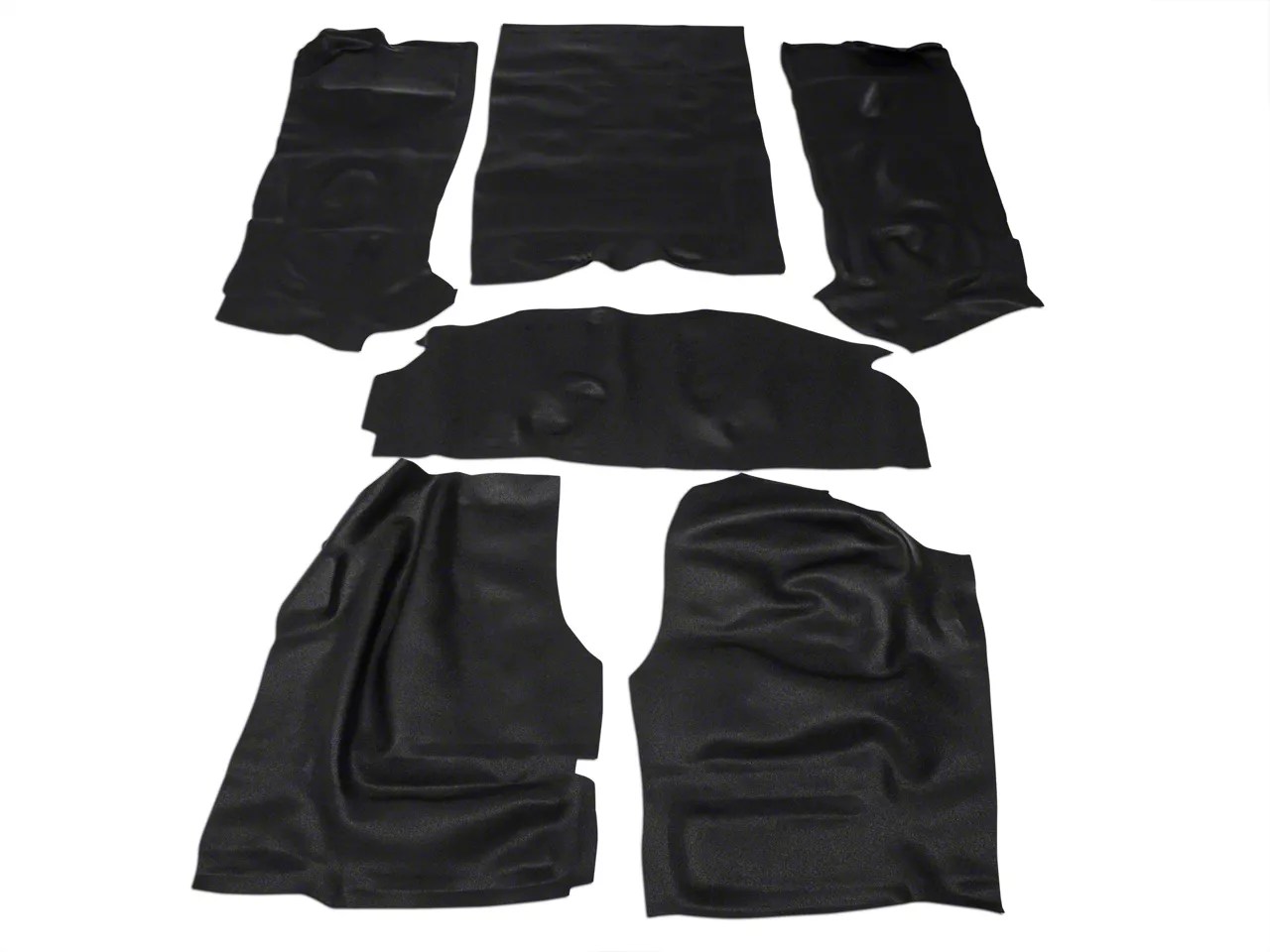OPR Jeep Wrangler Complete Vinyl Flooring Kit Black 1788716 (0406