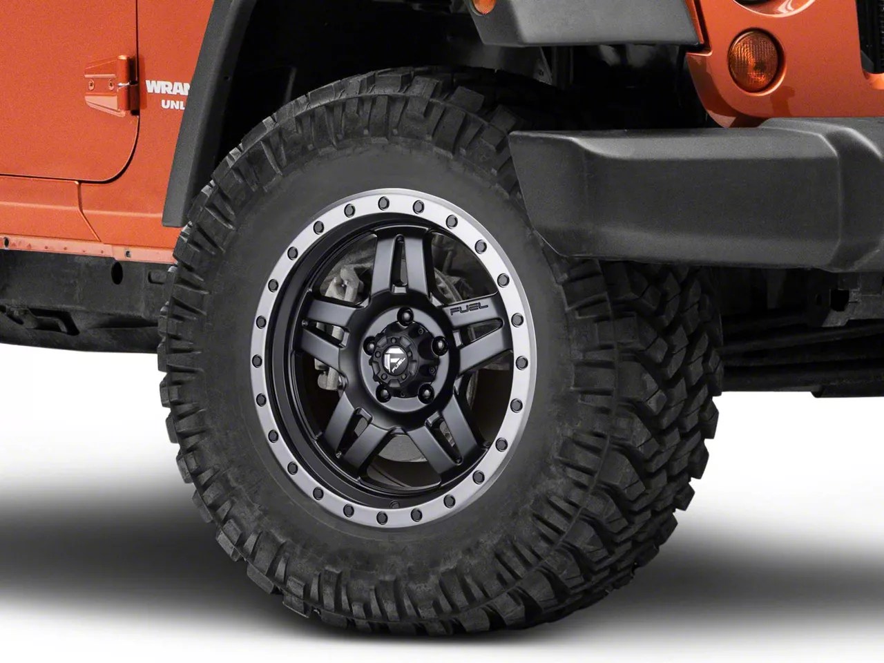 Fuel Wheels Jeep Wrangler ANZA Matte Black Wheel 18x9 D55718907350