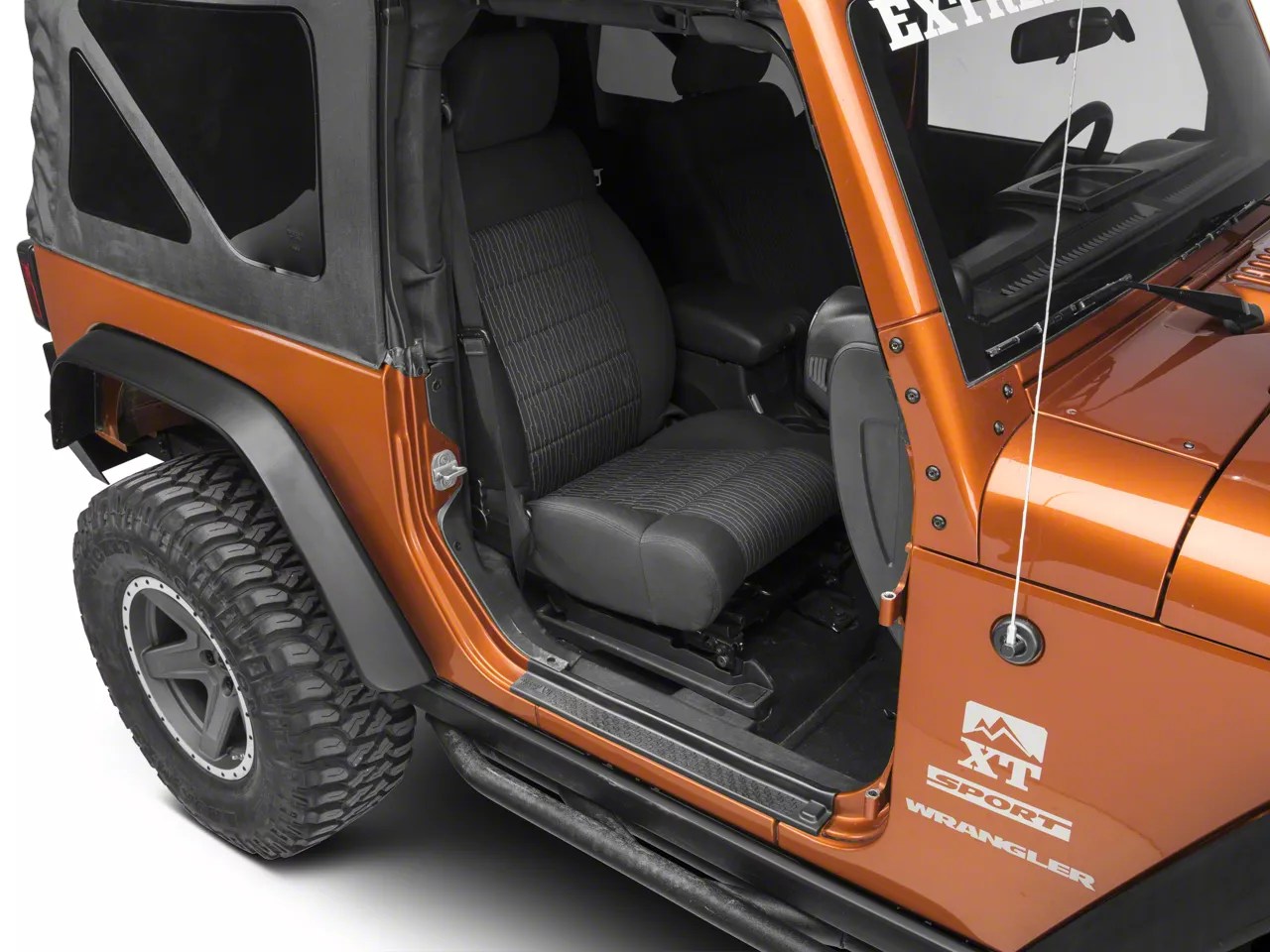 Rugged Ridge Jeep Wrangler AllTerrain Door Entry Guards 11216.20 (0718 Jeep Wrangler JK 2Door