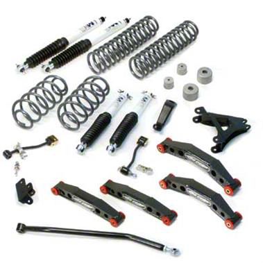 Pro Comp Wrangler 4 in. Stage II Lift Kit w/ Shocks J10448 (97-06 Jeep