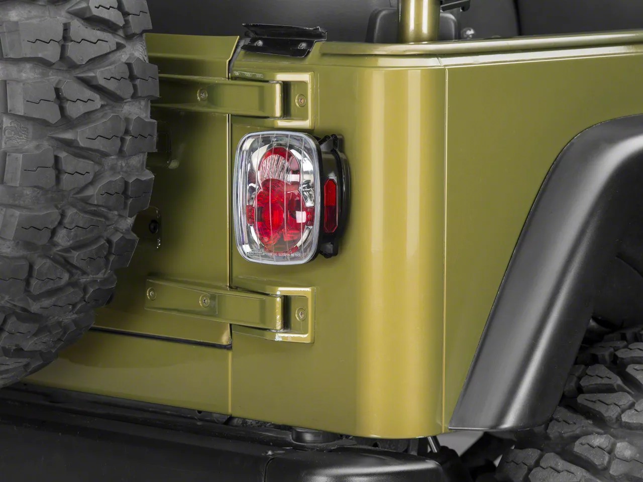 Axial Jeep Wrangler Crystal Eyes Tail Lights Crystal Clear J104509
