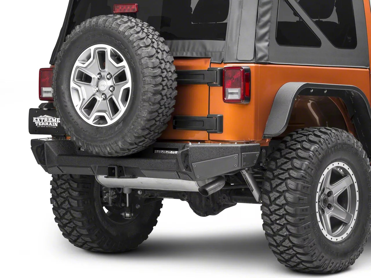 Smittybilt Jeep Wrangler XRC Gen2 Rear Bumper 76858 (0718 Jeep
