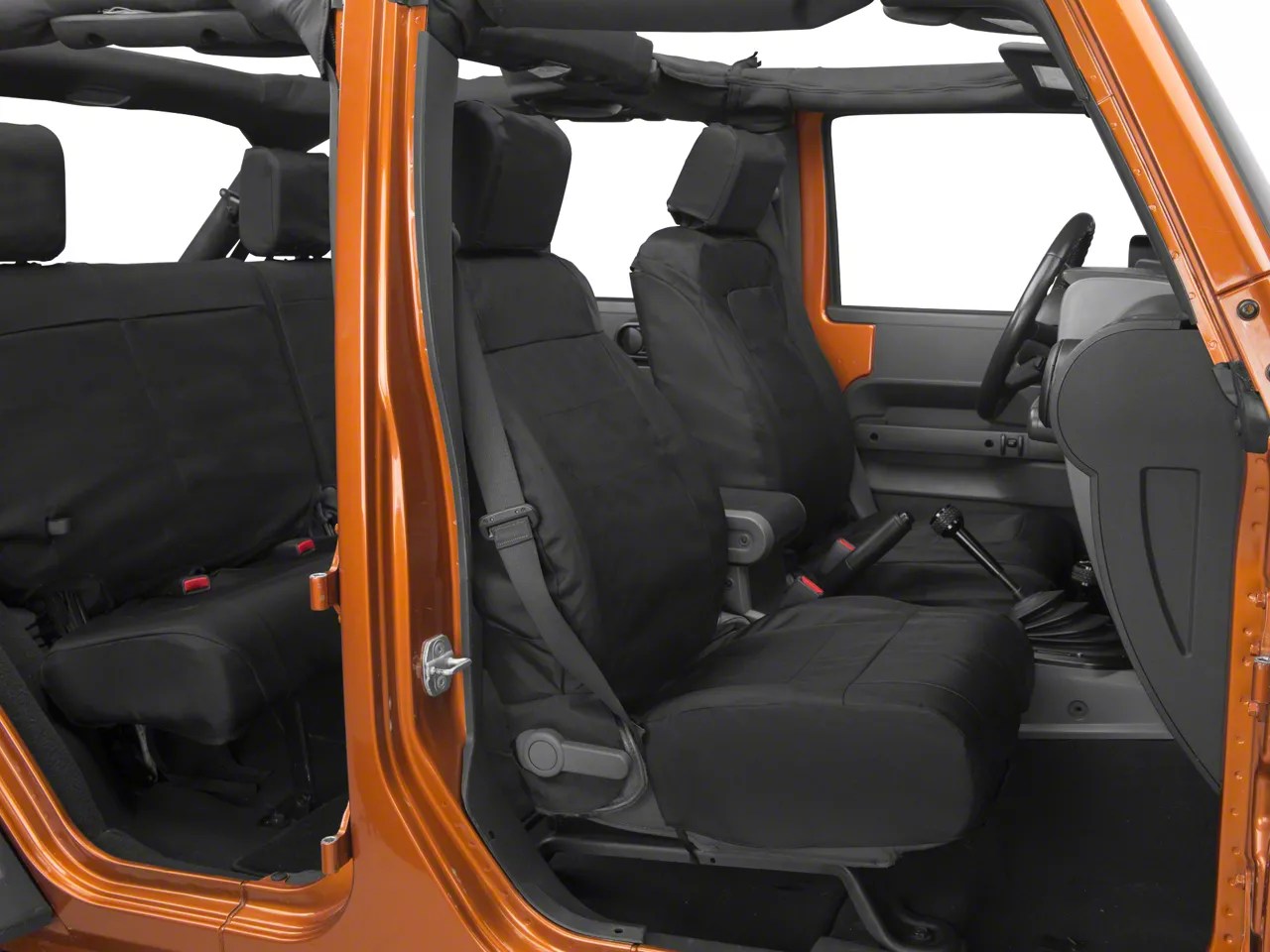 Rugged Ridge Jeep Wrangler Elite Ballistic Pro Seat Cover J105159 (07