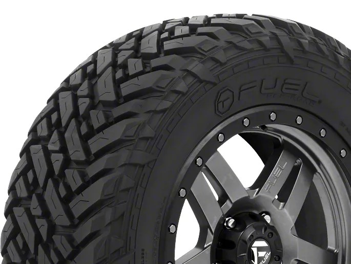 Fuel Wheels Jeep Wrangler Mud Gripper M/T Tire J107070 Free Shipping