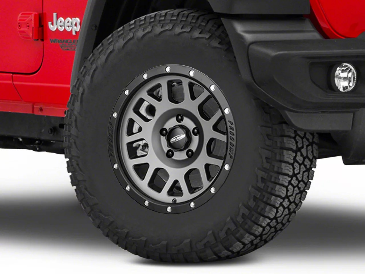 Pro Comp Wheels Jeep Gladiator Vertigo Matte Graphite Wheel 17x9 2640