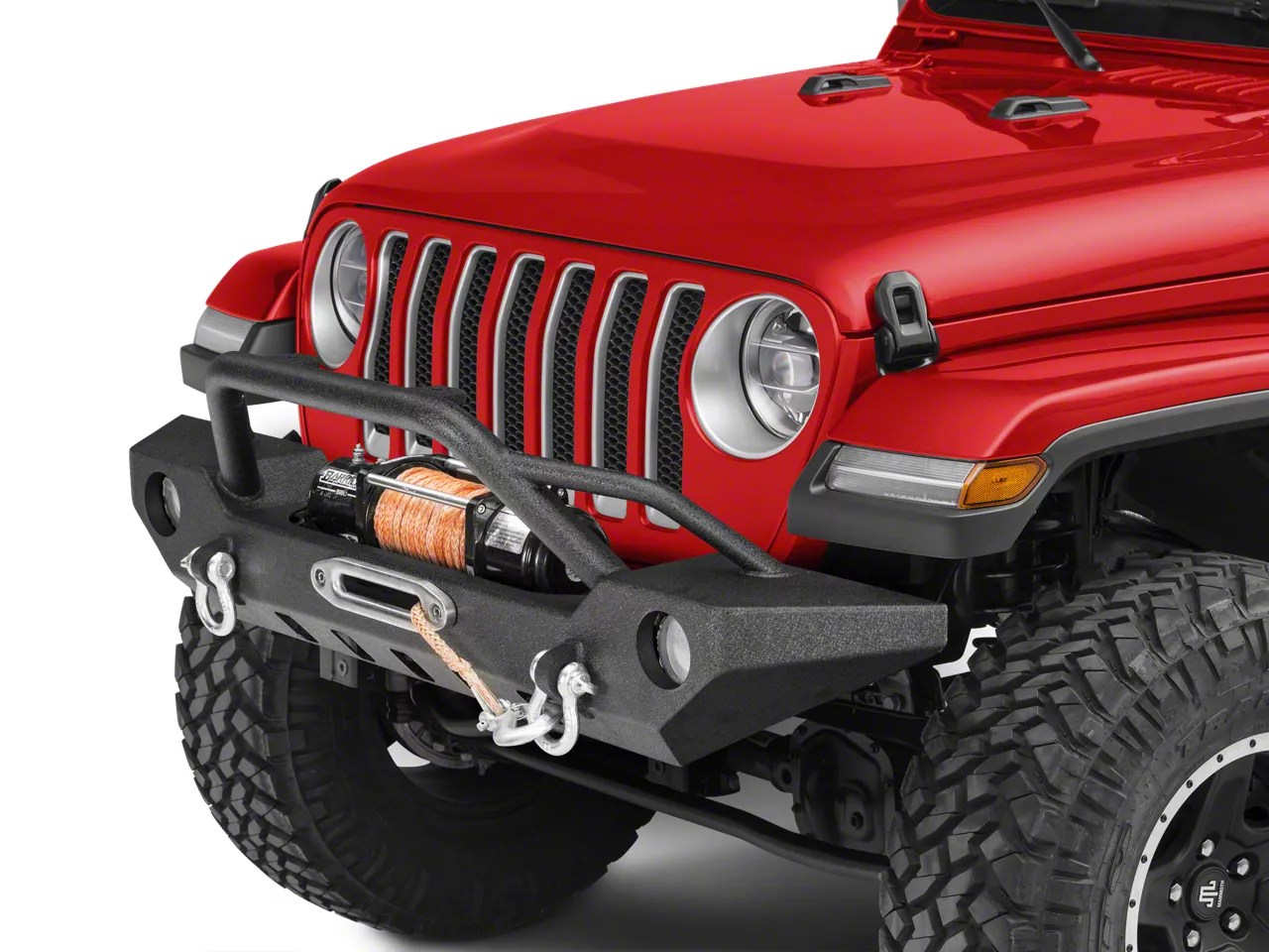 Barricade Jeep Wrangler Adventure HD Front Bumper J107329JL (1821