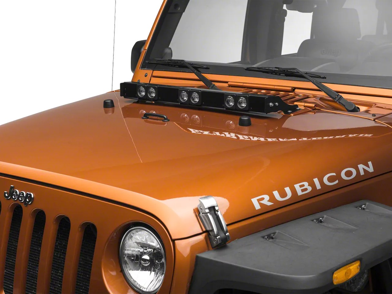 Delta Jeep Wrangler SILO LED EHood Light Bar 019520ESIL (0718 Jeep