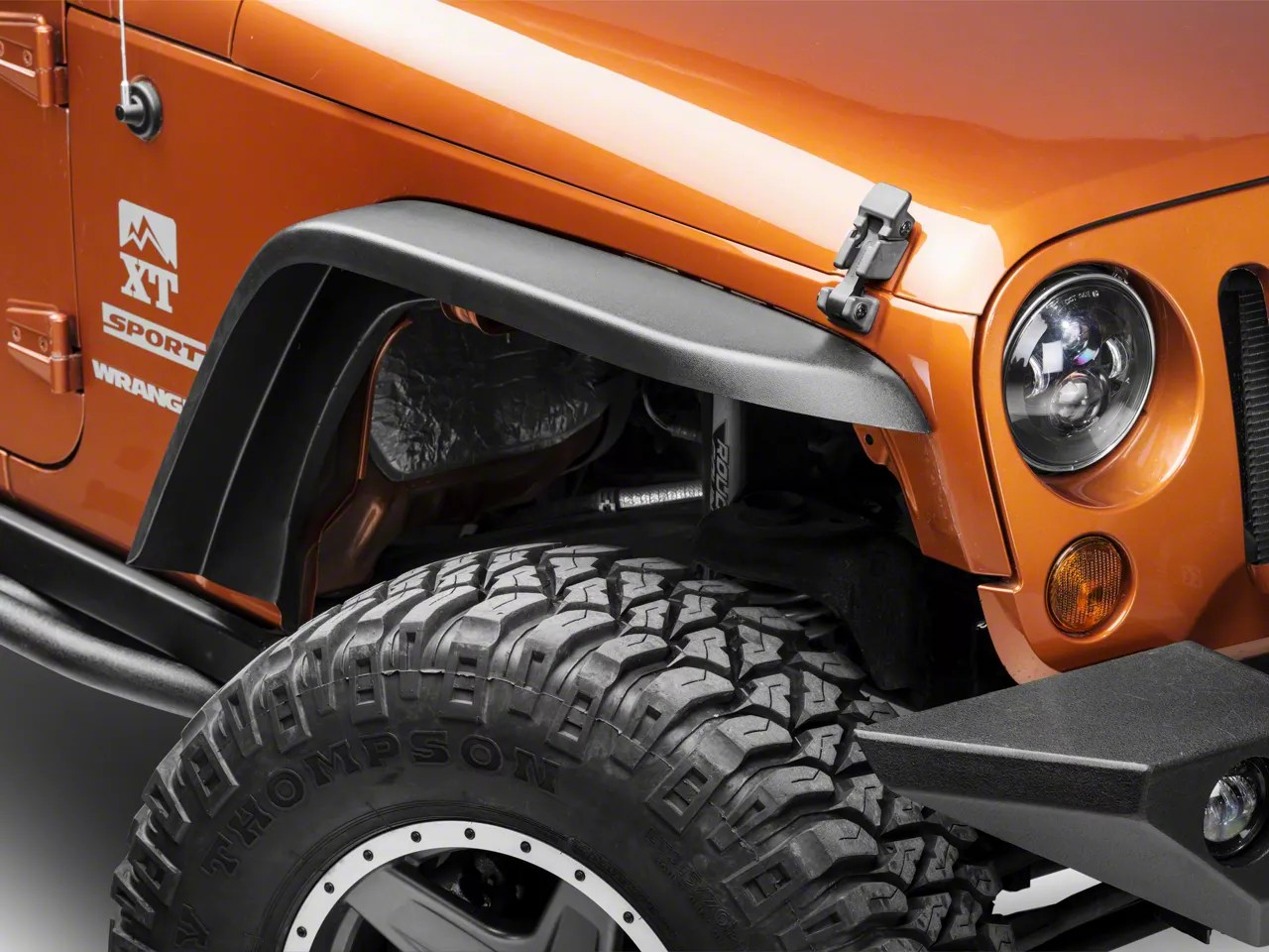 MCE Jeep Wrangler Gen II Narrow Width HiClearance Flat Fender Flares
