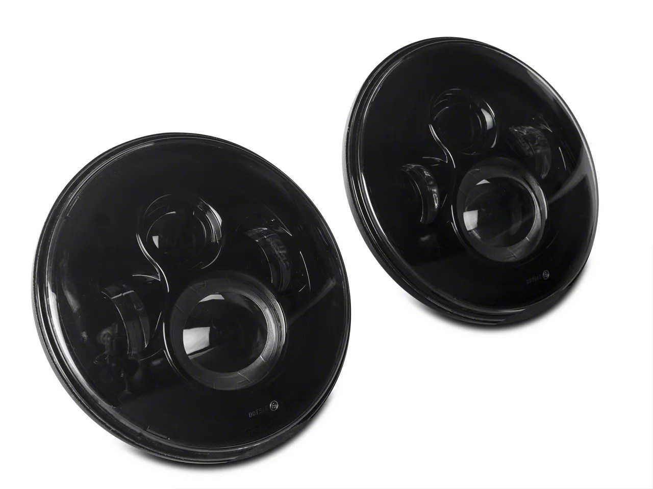 Axial Jeep Wrangler LED Daymaker Headlights with DV8 Headlight Adapter
