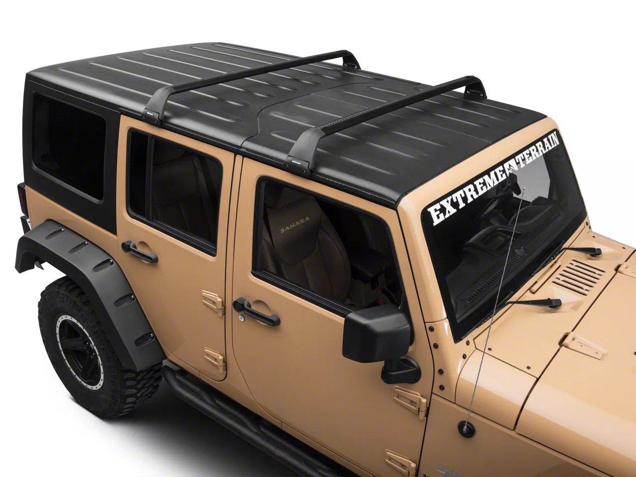 RhinoRack Vortex 2Bar Backbone Roof Rack For 0718 Jeep Wrangler JK