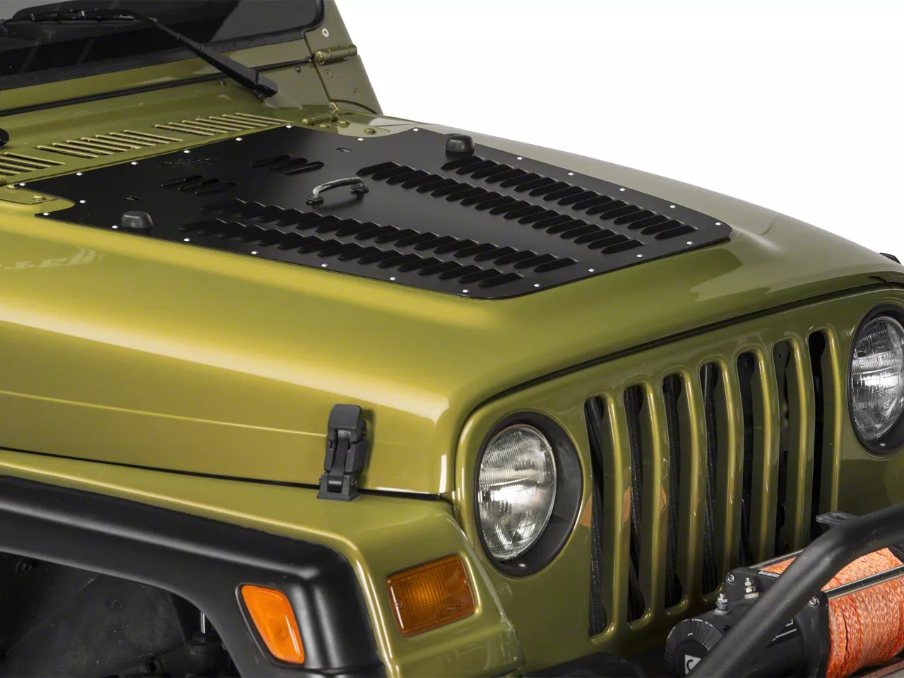 Poison Spyder Jeep Wrangler Hood Louver Black J108189 (9706 Jeep