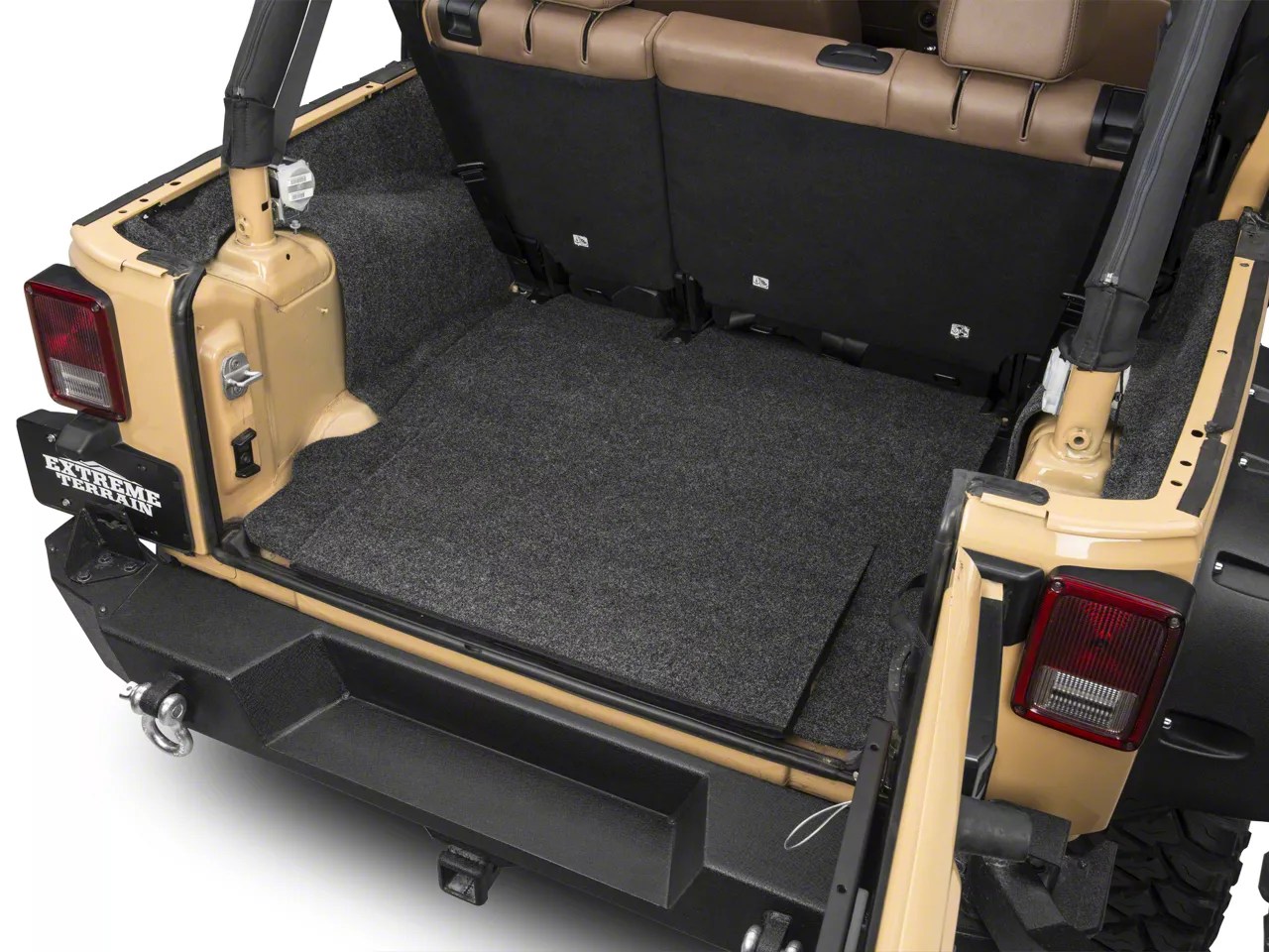 How to Install BedRug Cargo Floor Liner (1117 Wrangler JK 4 Door) on