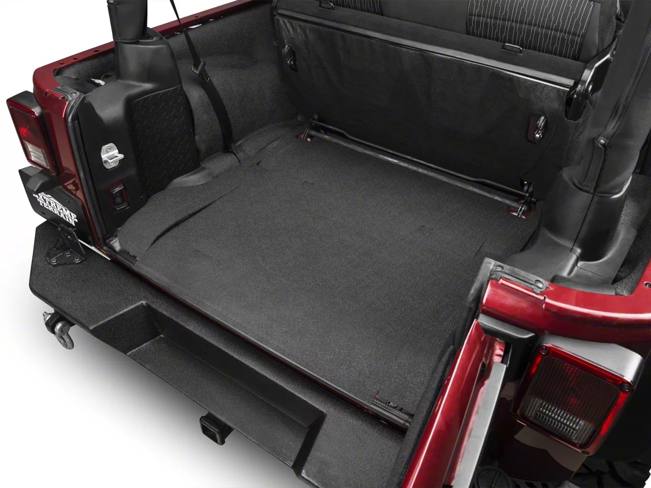 BedRug Jeep Wrangler BedTred Cargo Floor Mat J108585 (0718 Jeep