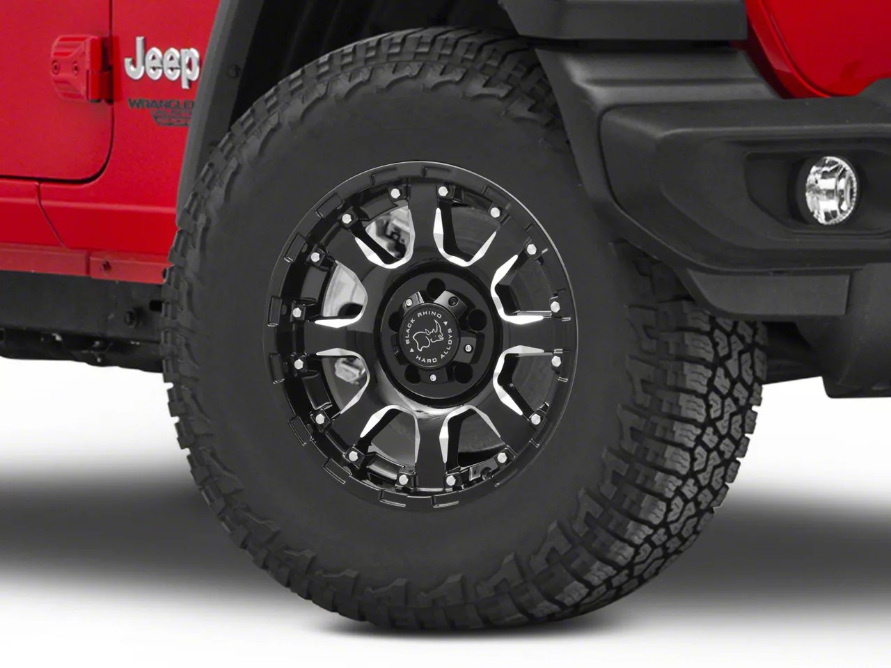 Black Rhino Jeep Gladiator Sierra Gloss Black Wheel 17x9 1790SRA