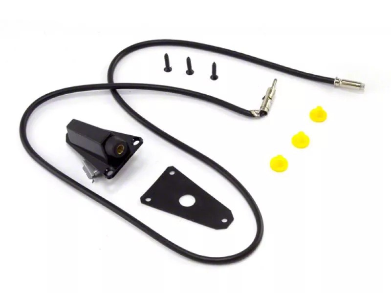 OmixADA Jeep Wrangler Replacement Antenna Base Black 17213.02 (8795