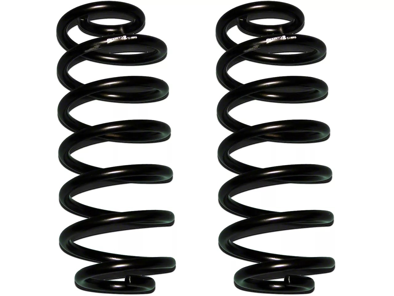 SkyJacker Jeep Wrangler Softride Rear Coil Springs for 4 in. Lift TJ40R