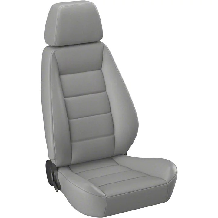 Corbeau Jeep Wrangler Sport Seat Reclining Seat Gray Vinyl Pair