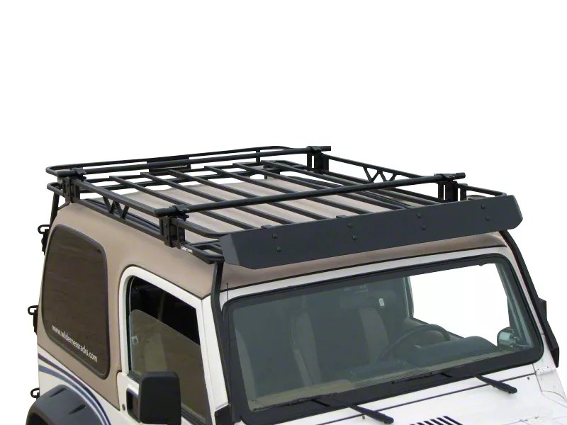 Garvin Jeep Wrangler Expedition Rack Crossbar Kit for 4 in. High Roof