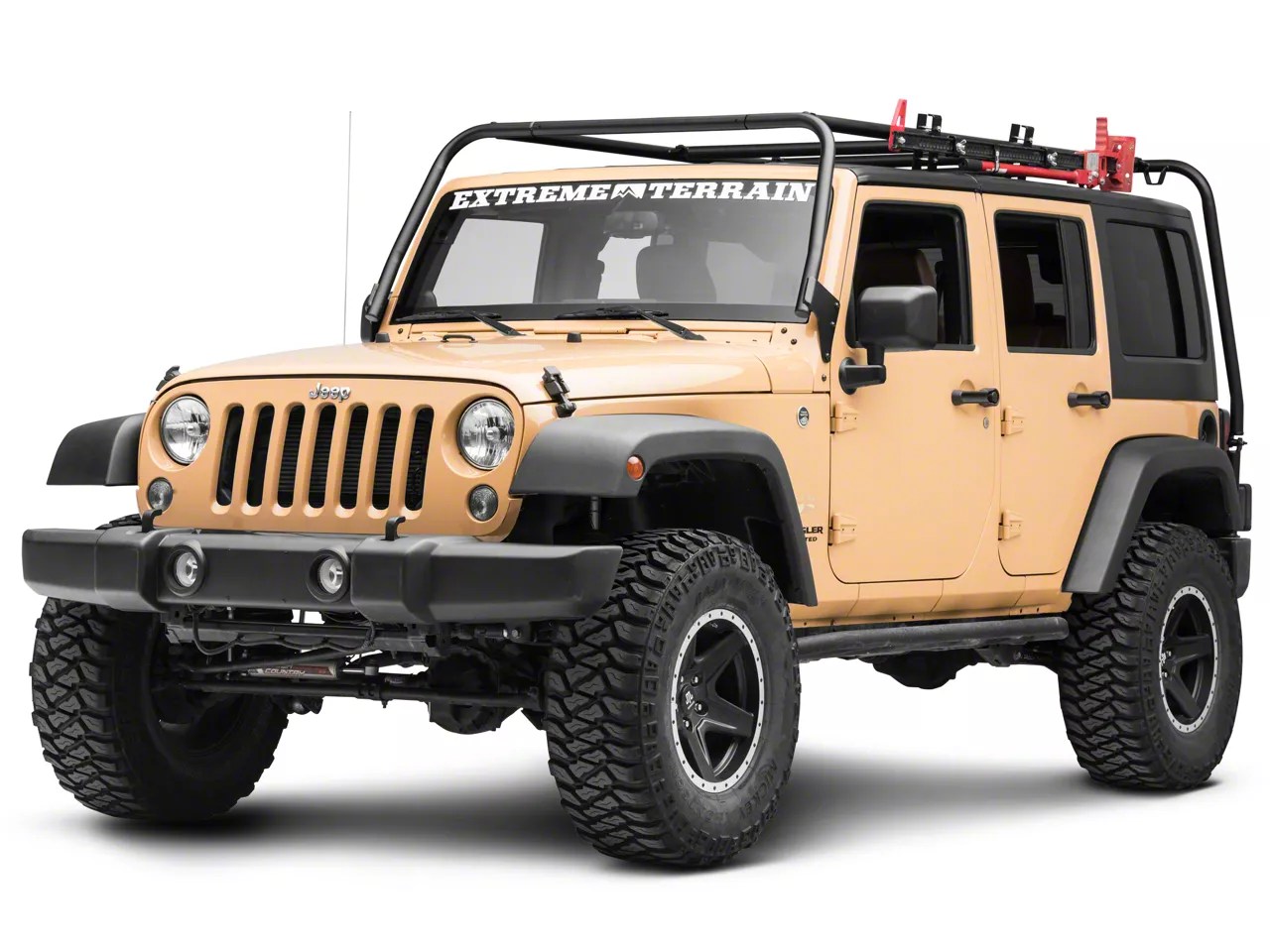 Garvin Jeep Wrangler HiLift Jack Mount for 6 in. High Roof Rack 29906